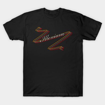 Vintage Line Color Illenium T-Shirt Official Illenium Merch