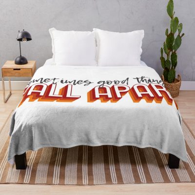 Sometimes Good Things Fall Apart Throw Blanket Official Illenium Merch