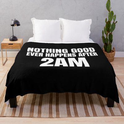 Nothing Good Ever Happens After 2Am - How I Met Your Mother Throw Blanket Official Illenium Merch