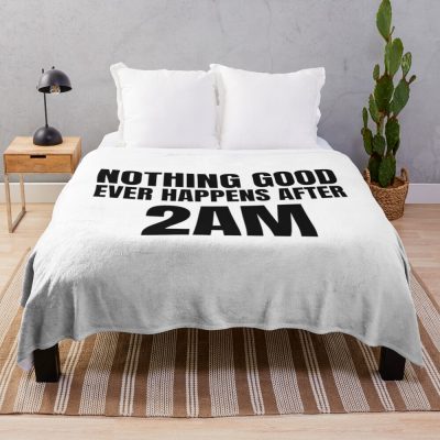 Nothing Good Ever Happens After 2Am - How I Met Your Mother Throw Blanket Official Illenium Merch