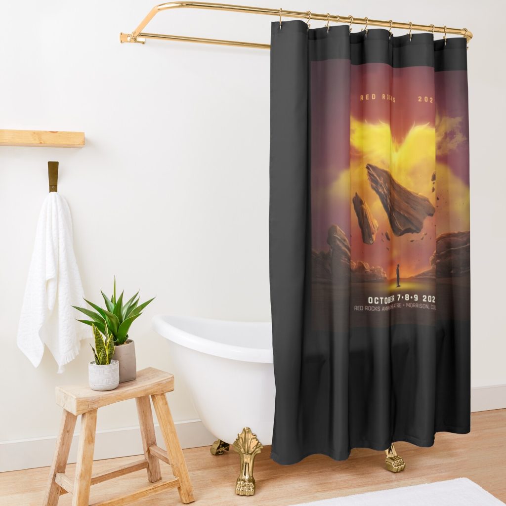 Illenium Album Shower Curtain Official Illenium Merch