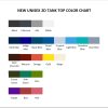 tank top color chart - Illenium Store