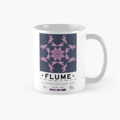 Flume Self Titled Album- Tracklist Mug Official Cow Anime Merch